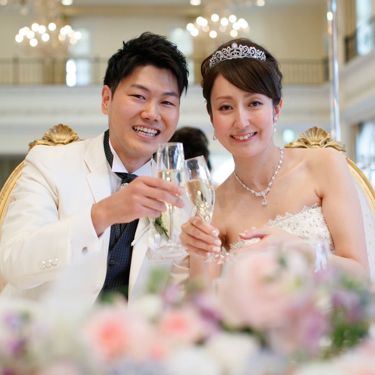 披露宴パーティのカバー写真