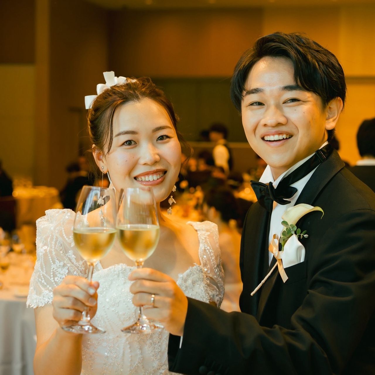 披露宴パーティのカバー写真
