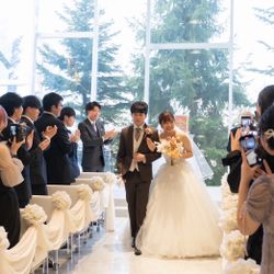 ヒルサイドクラブ迎賓館 札幌で挙げたrunrun_harunaさんの結婚披露宴・挙式カバー写真1枚目