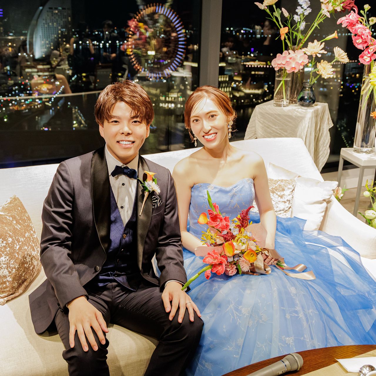 披露宴パーティのカバー写真