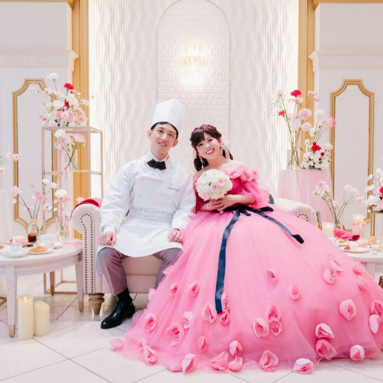 披露宴パーティのカバー写真