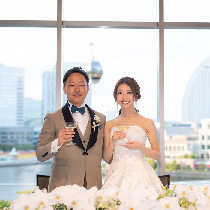 ノートルダム横浜みなとみらいで挙げたayumi___25さんの結婚披露宴・挙式カバー写真0枚目