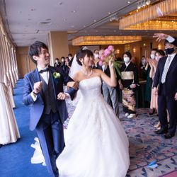 スカイ ウェディング 羽田で挙げたmikiworldivaさんの結婚披露宴・挙式カバー写真1枚目