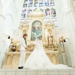 ノートルダム広島 Notre Dame HIROSHIMAで挙げたpi.no5898さんの結婚披露宴・挙式カバー写真1枚目