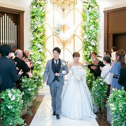 セントジェームスクラブ迎賓館仙台で挙げた__ru_na_25さんの結婚披露宴・挙式カバー写真1枚目