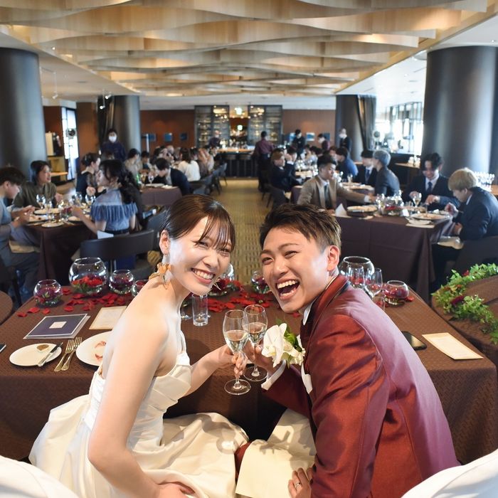 神戸ポートピアホテルで挙げたh.s.s.s.oさんの結婚披露宴・挙式カバー写真0枚目