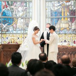 青山セントグレース大聖堂で挙げたtt.wedding.accountさんの結婚披露宴・挙式カバー写真1枚目