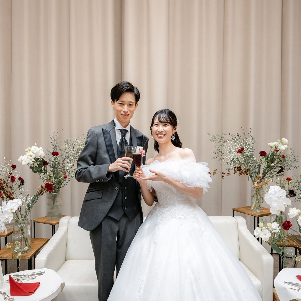 披露宴パーティのカバー写真