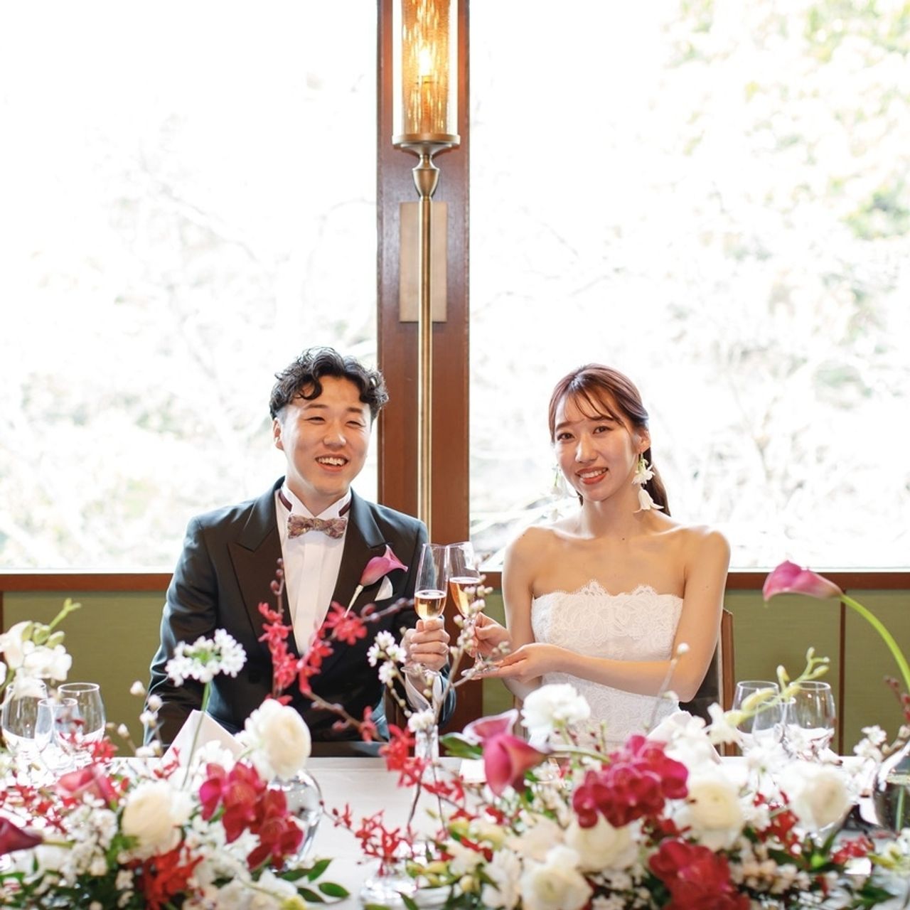 披露宴パーティのカバー写真