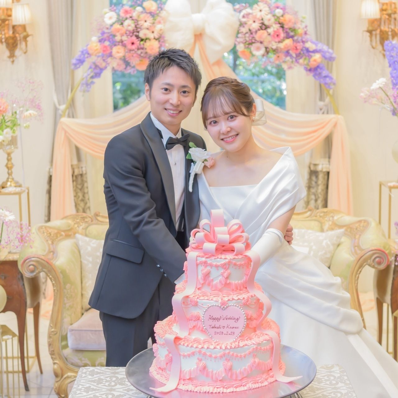 披露宴パーティのカバー写真