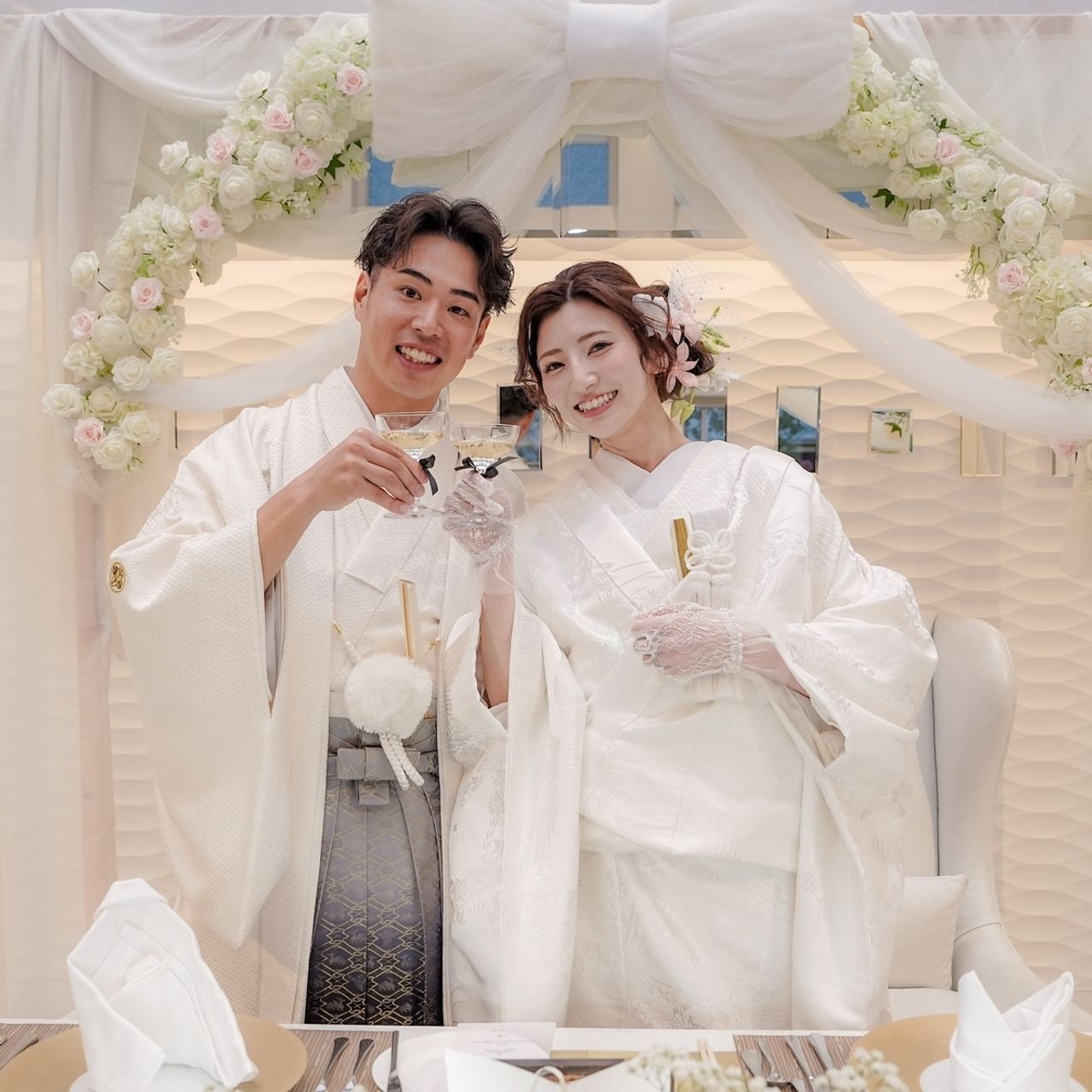 披露宴パーティのカバー写真