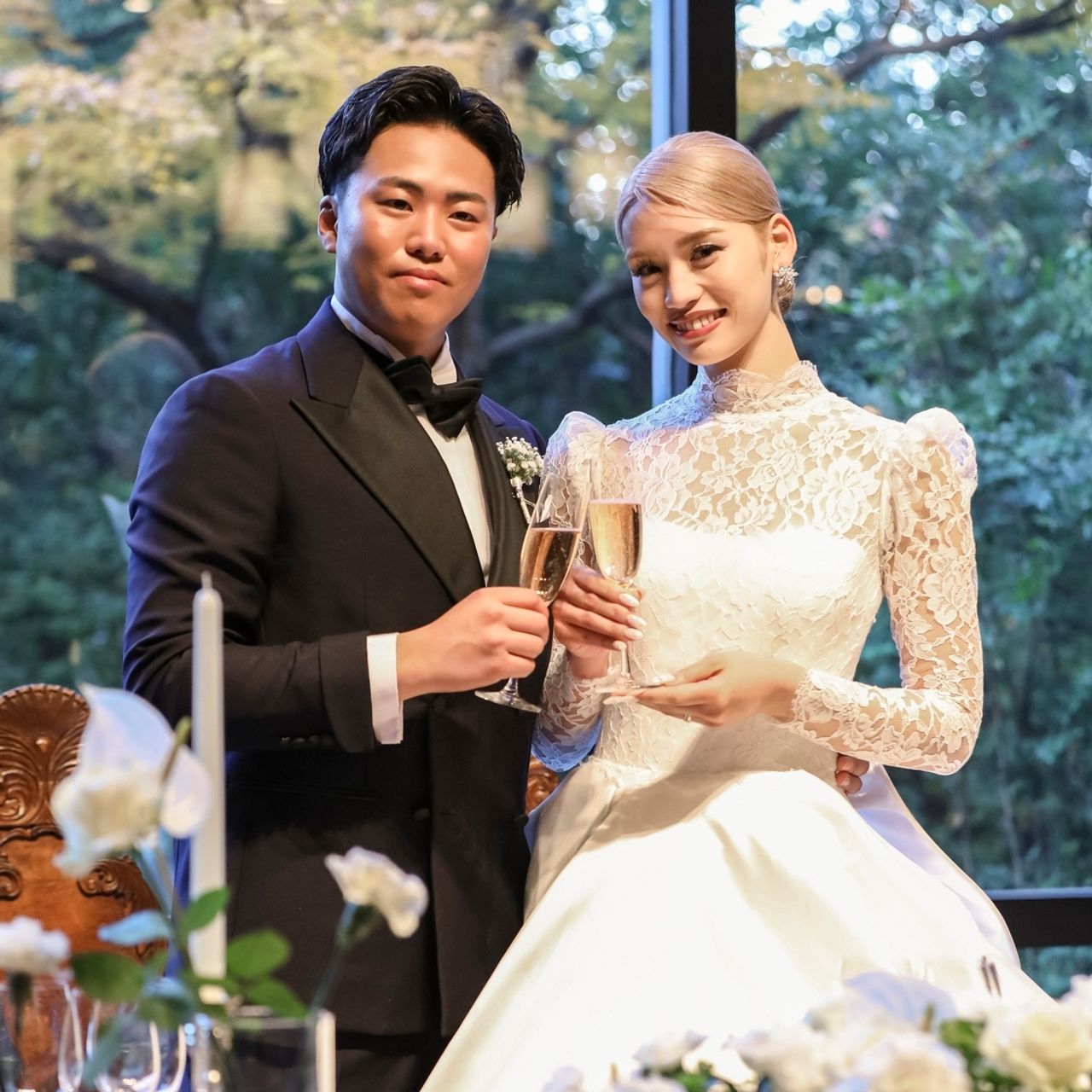 披露宴パーティのカバー写真