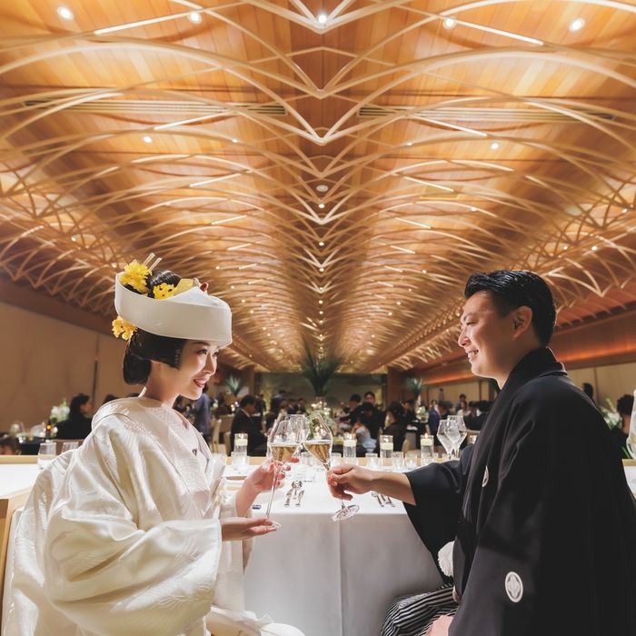 八芳園で挙げたrina.loenaさんの結婚披露宴・挙式カバー写真0枚目