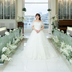 ザ コルトーナ シーサイド台場で挙げた___.flowerwalkさんの結婚披露宴・挙式カバー写真3枚目