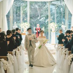 ホテル椿山荘東京で挙げたとむさんの結婚披露宴・挙式カバー写真1枚目