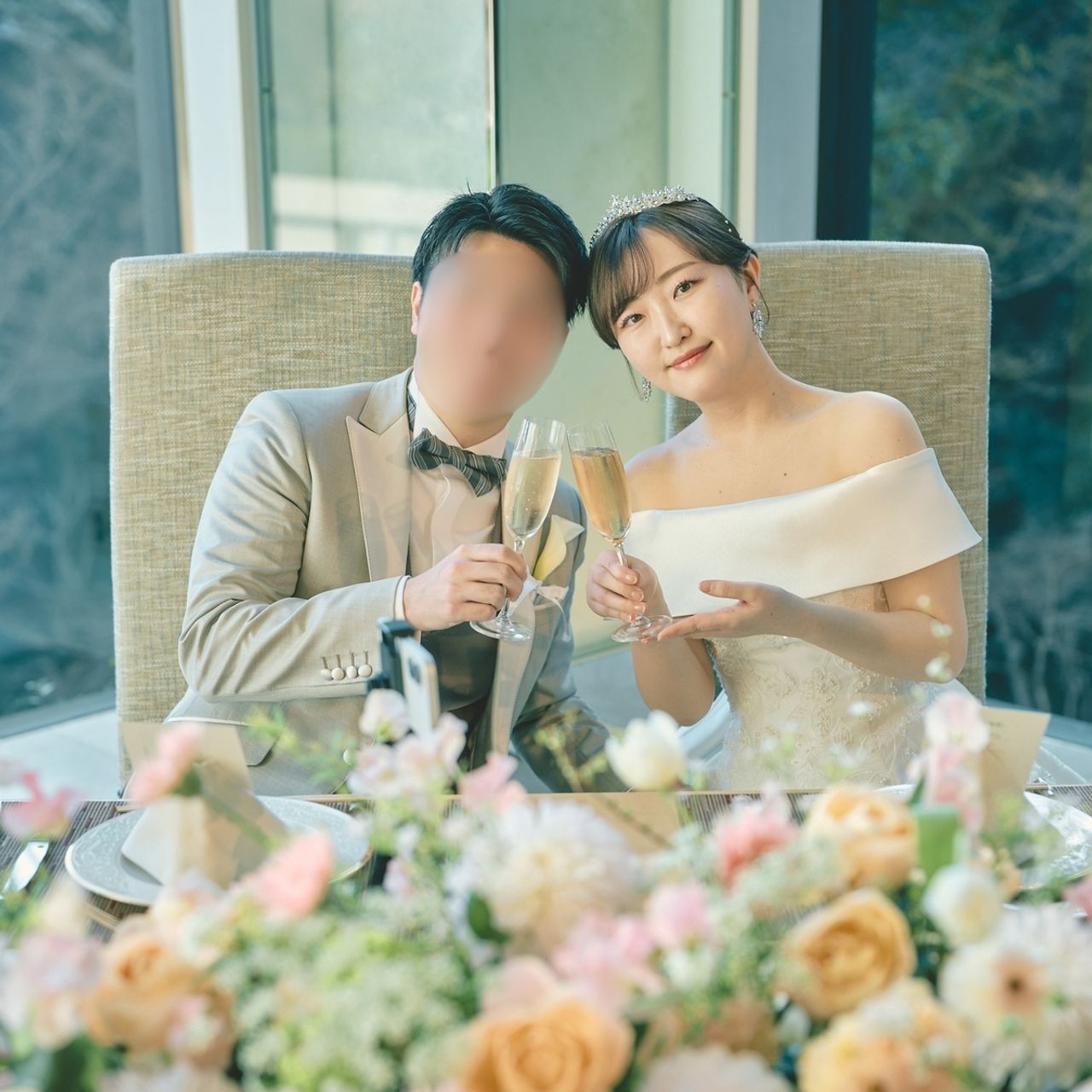 披露宴パーティのカバー写真