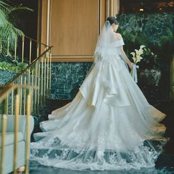 ホテル椿山荘東京で挙げたとむさんの結婚披露宴・挙式カバー写真3枚目