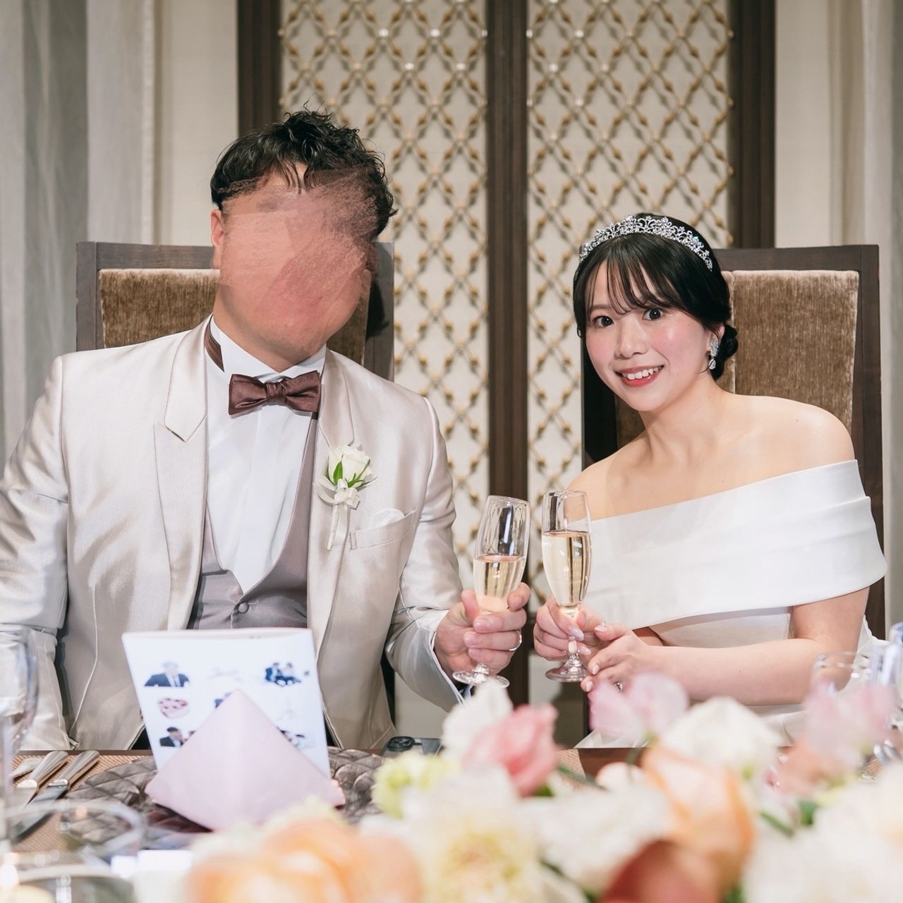 披露宴パーティのカバー写真