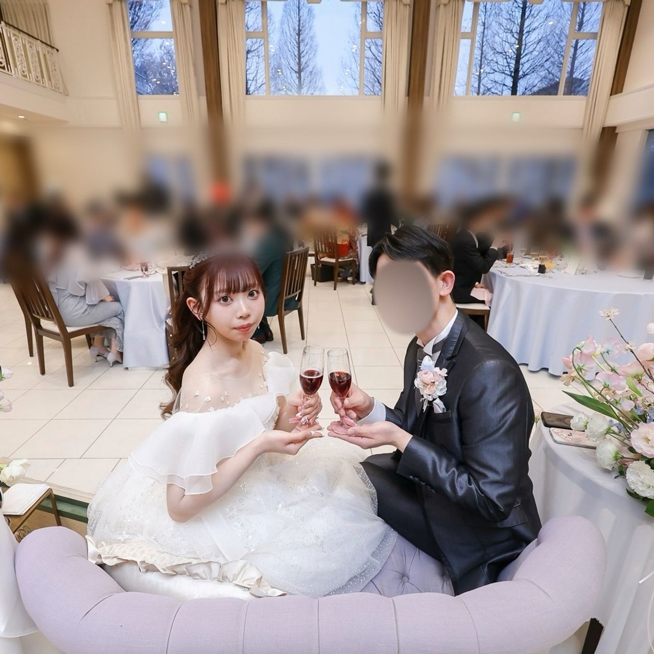 披露宴パーティのカバー写真