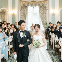 綱町三井倶楽部で挙げたokomeyurinaさんの結婚披露宴・挙式カバー写真1枚目