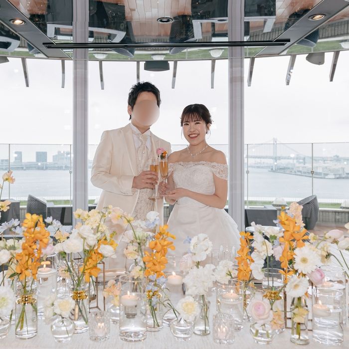 ホテル インターコンチネンタル 東京ベイで挙げたt.s.wedding_0320さんの結婚披露宴・挙式カバー写真0枚目