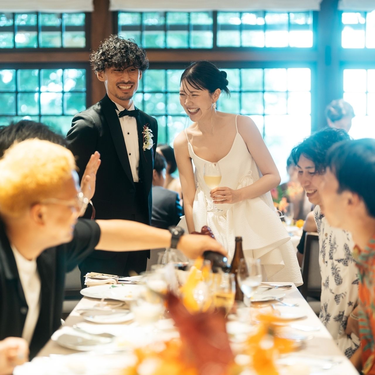 披露宴パーティのカバー写真