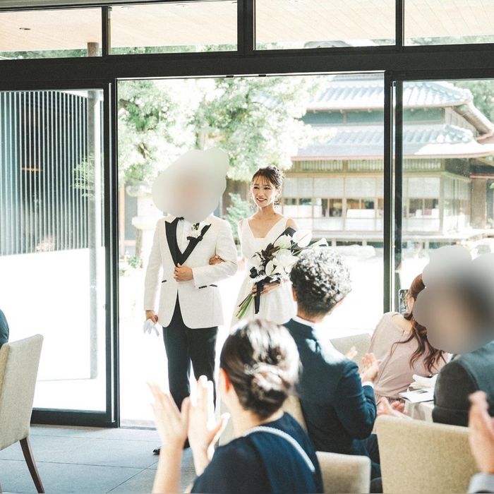 高宮庭園茶寮で挙げたma_20230730さんの結婚披露宴・挙式カバー写真0枚目