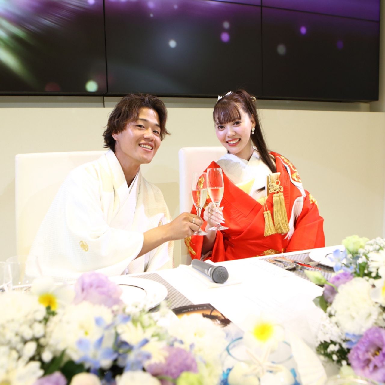 披露宴パーティのカバー写真