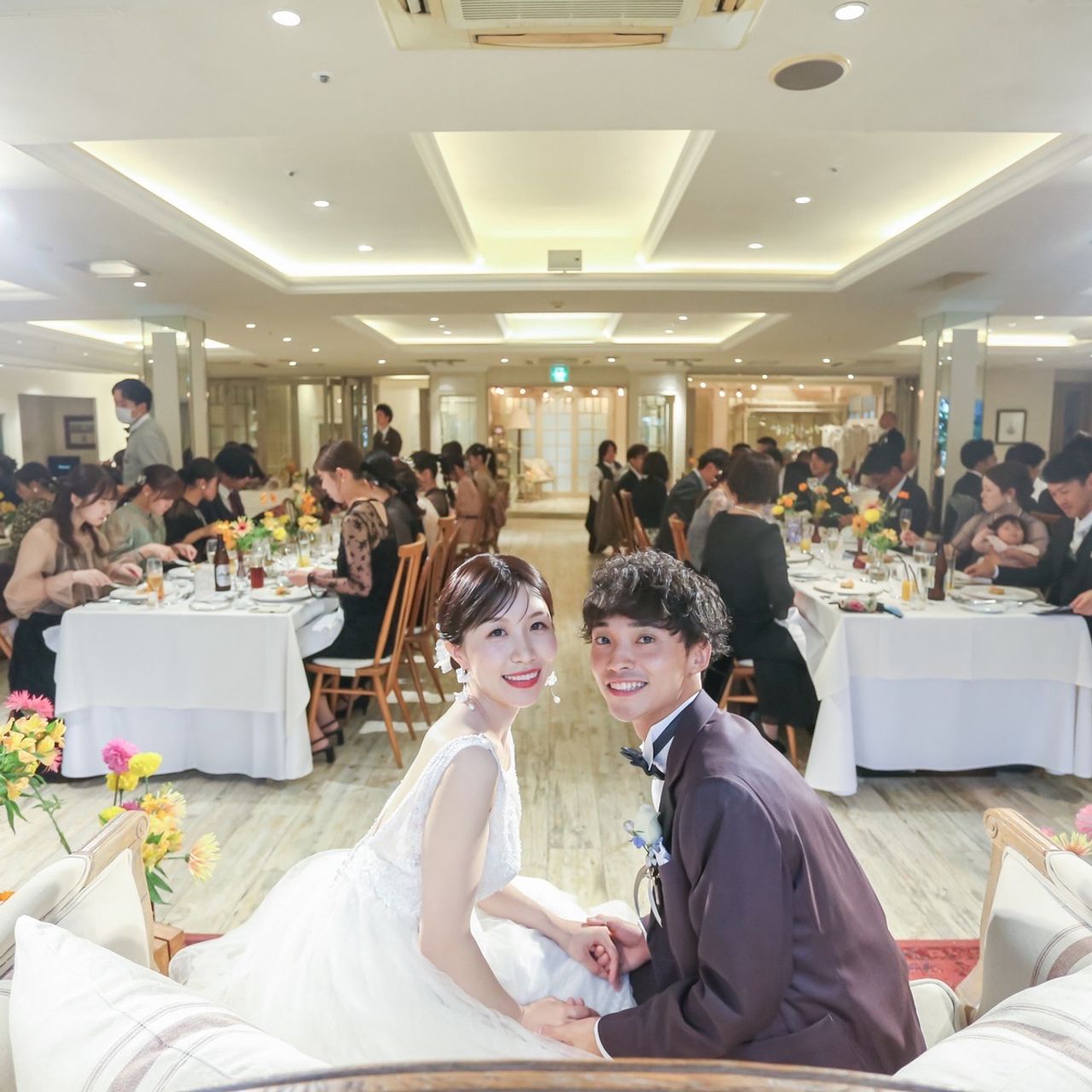 披露宴パーティのカバー写真