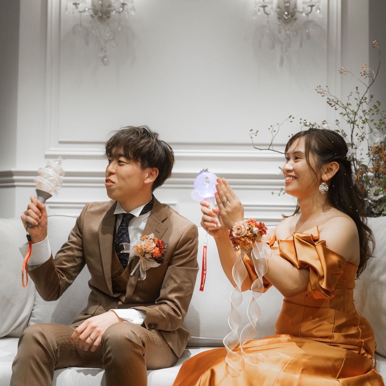 披露宴パーティのカバー写真