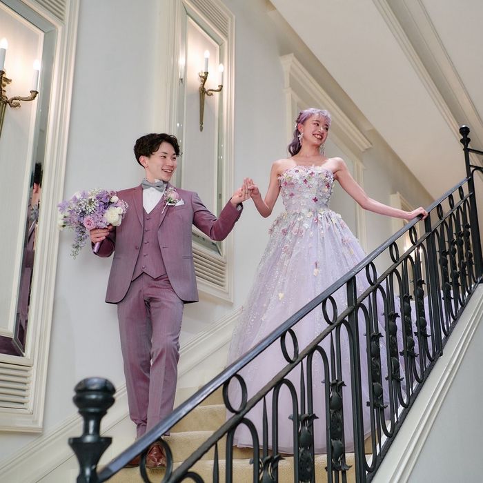 ニーズ心斎橋 by T&G WEDDING (旧 アルモニーアンブラッセイットハウス)で挙げたyunasasakiさんの結婚披露宴・挙式カバー写真0枚目