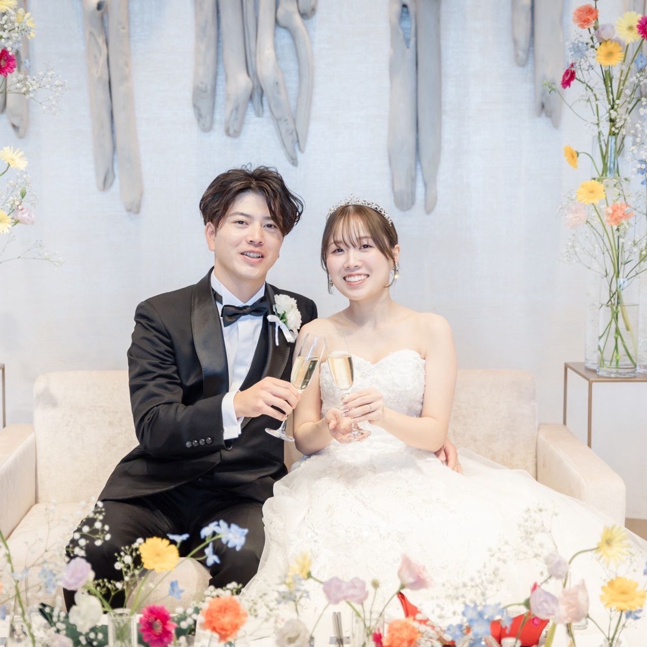 披露宴パーティのカバー写真