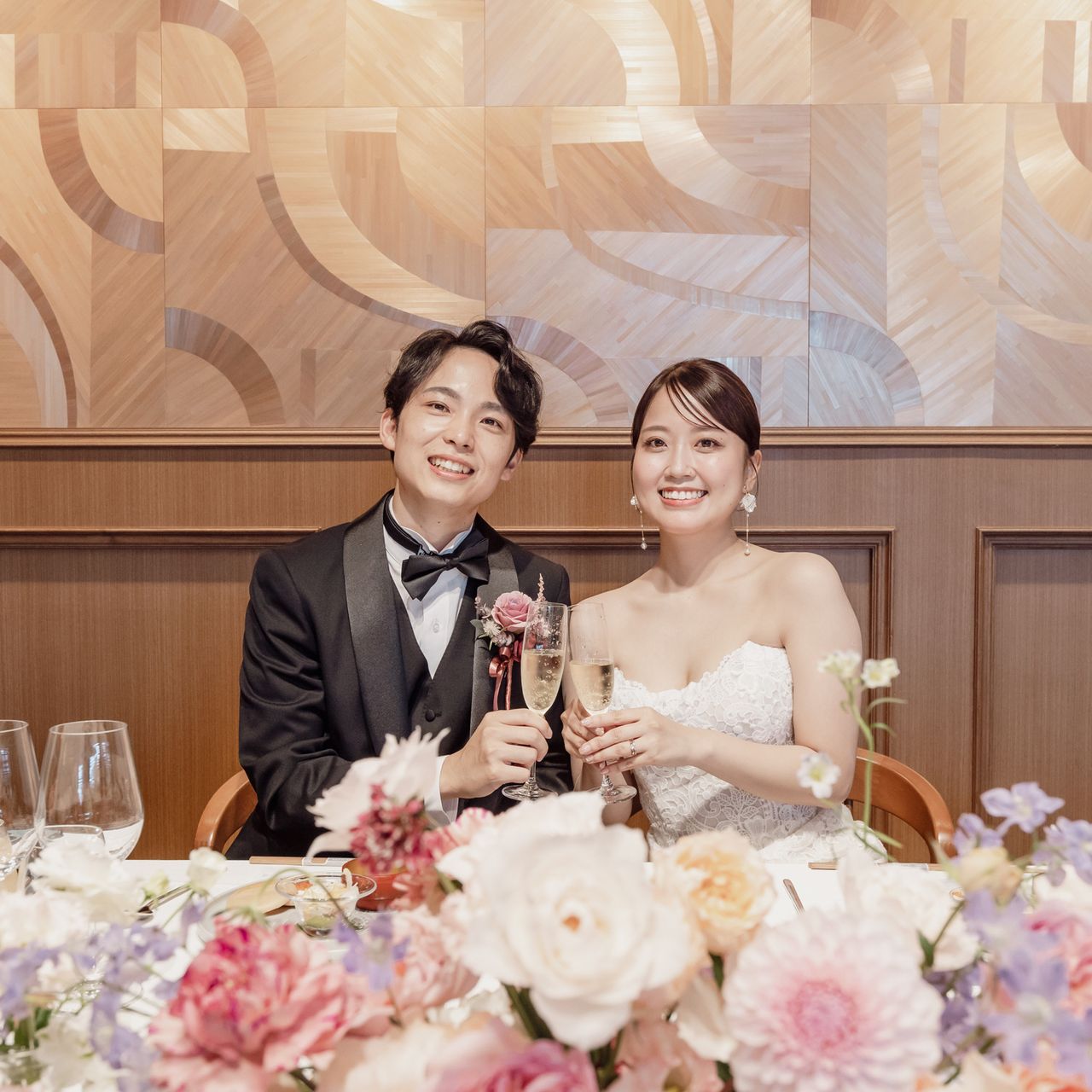 披露宴パーティのカバー写真