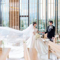 東京會舘で挙げた𝓨𝓾𝓲 ♡*:.。.さんの結婚披露宴・挙式カバー写真1枚目