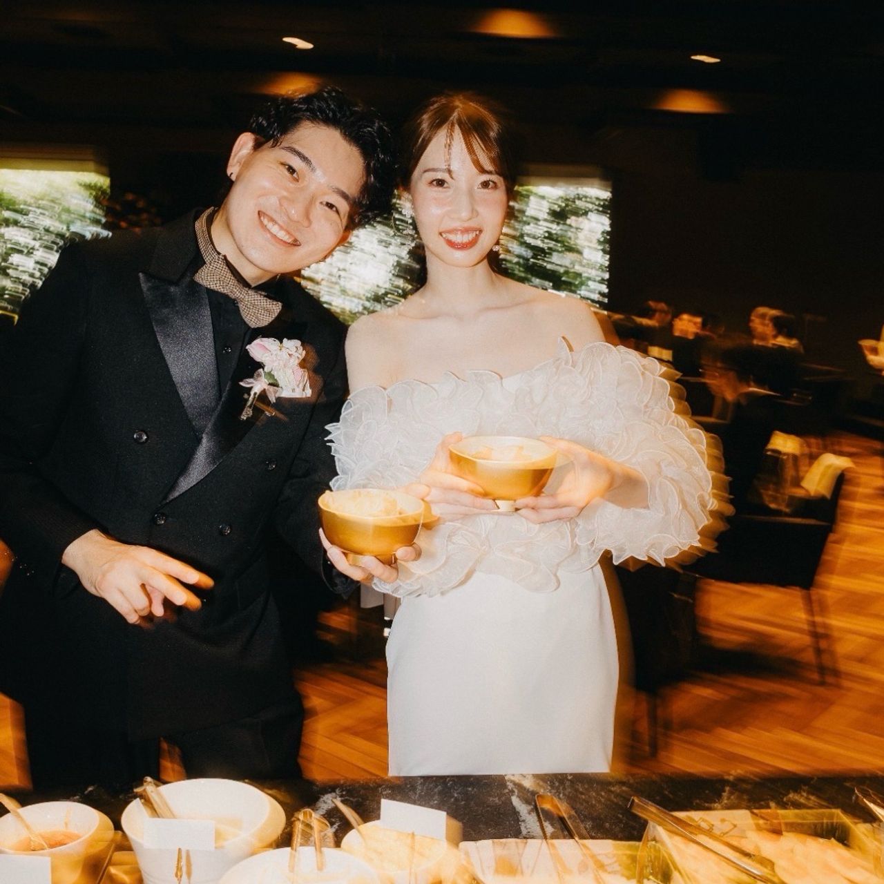 披露宴パーティのカバー写真