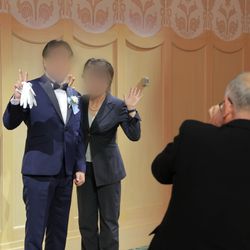ディズニーアンバサダー®️ホテルで挙げたみおさんの結婚披露宴・挙式カバー写真2枚目