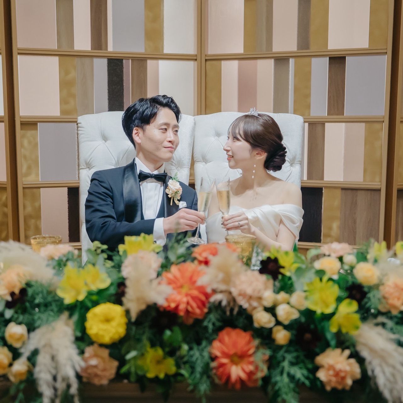 披露宴パーティのカバー写真