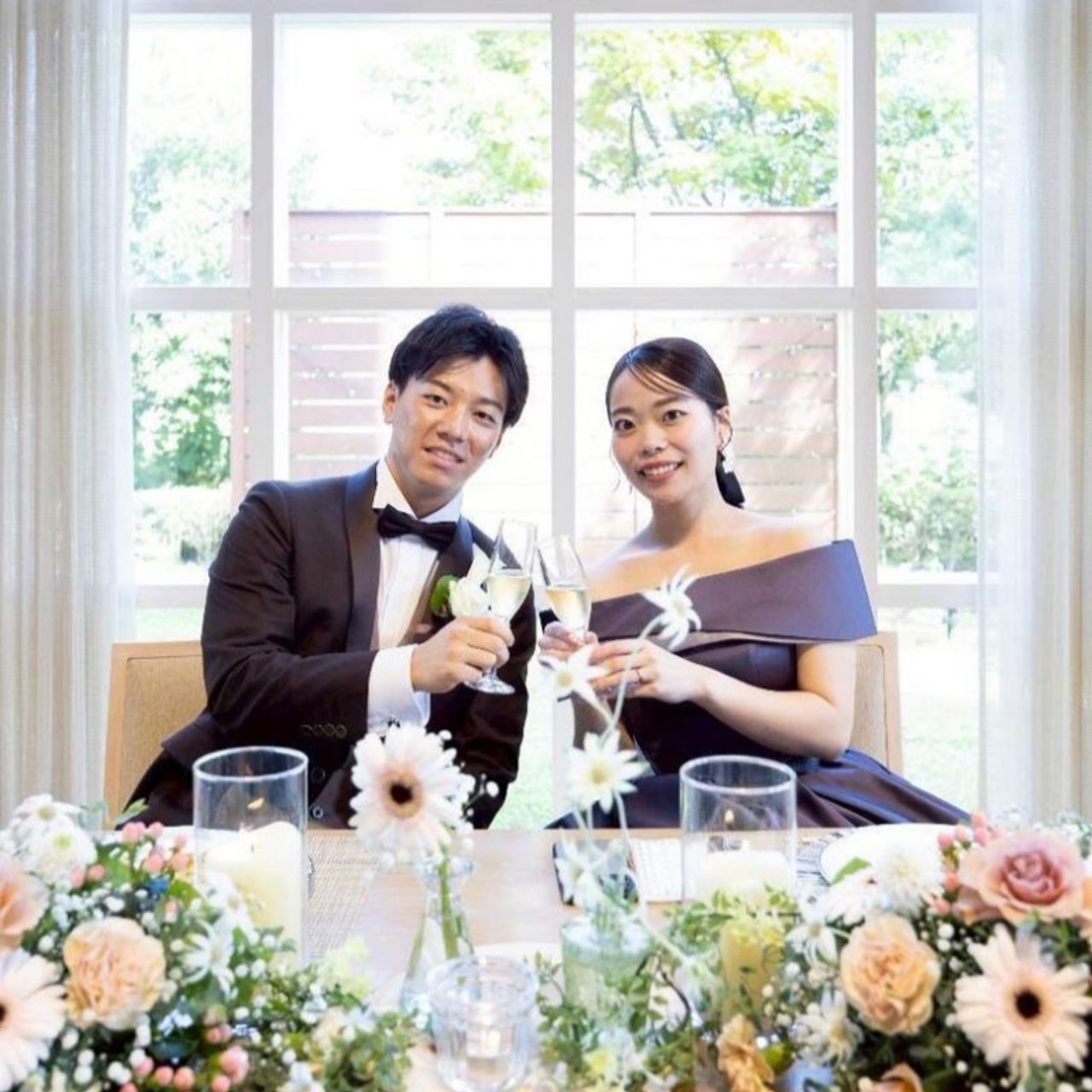 披露宴パーティのカバー写真