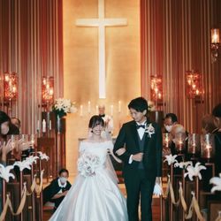 覚王山ル・アンジェ教会で挙げたmichi.wd.0924さんの結婚披露宴・挙式カバー写真1枚目