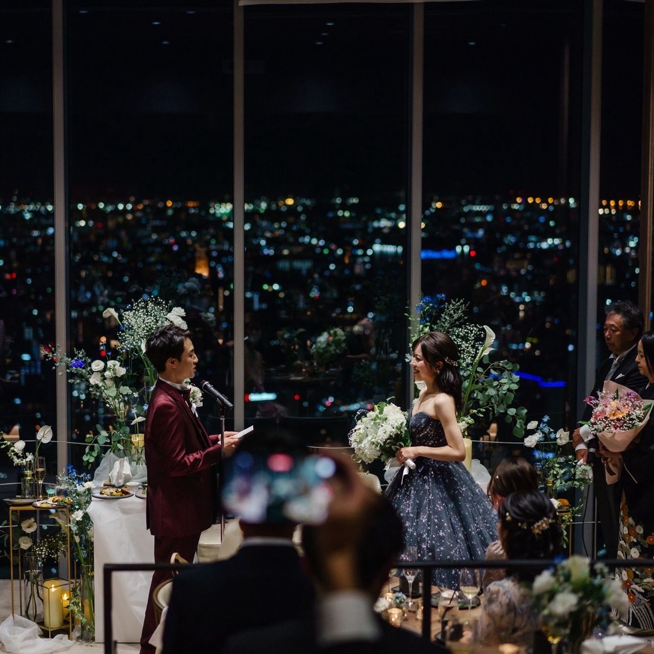 披露宴パーティのカバー写真