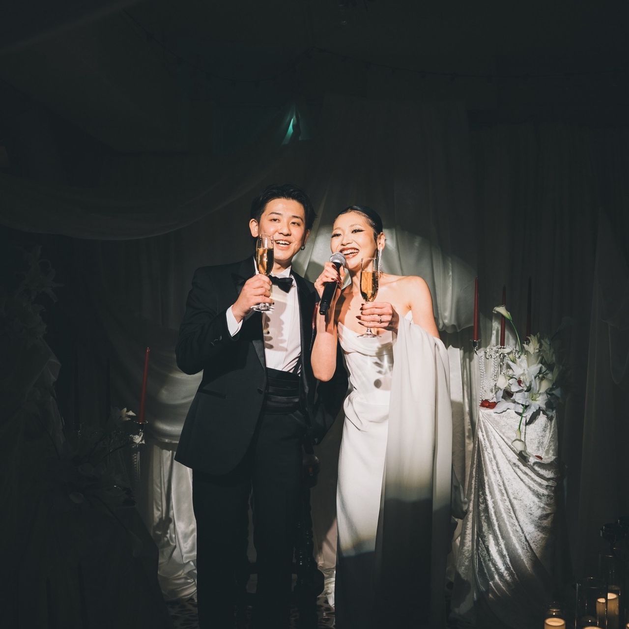 披露宴パーティのカバー写真