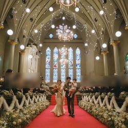 宮の森フランセス教会で挙げたwedding0225.mさんの結婚披露宴・挙式カバー写真1枚目