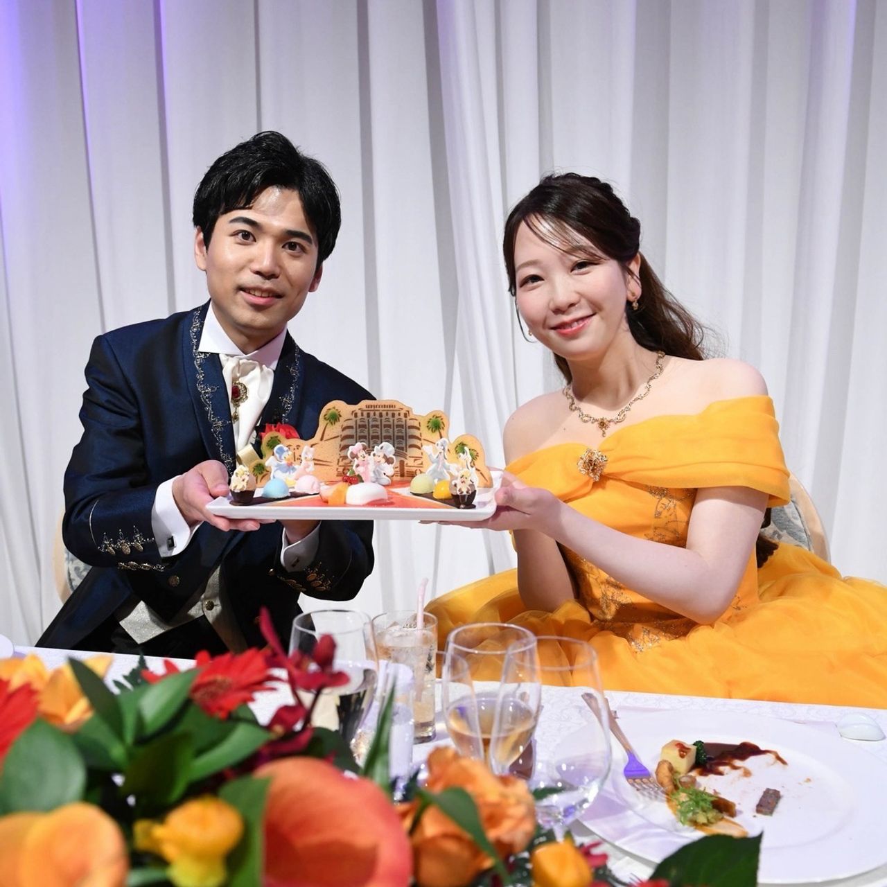 披露宴パーティのカバー写真