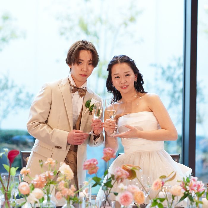 𝚔𝚊𝚎さんの披露宴・挙式カバー写真
