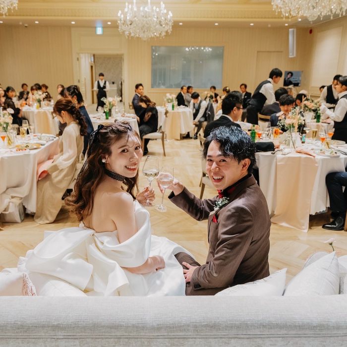 クルヴェット名古屋で挙げたniconico1210ryさんの結婚披露宴・挙式カバー写真0枚目