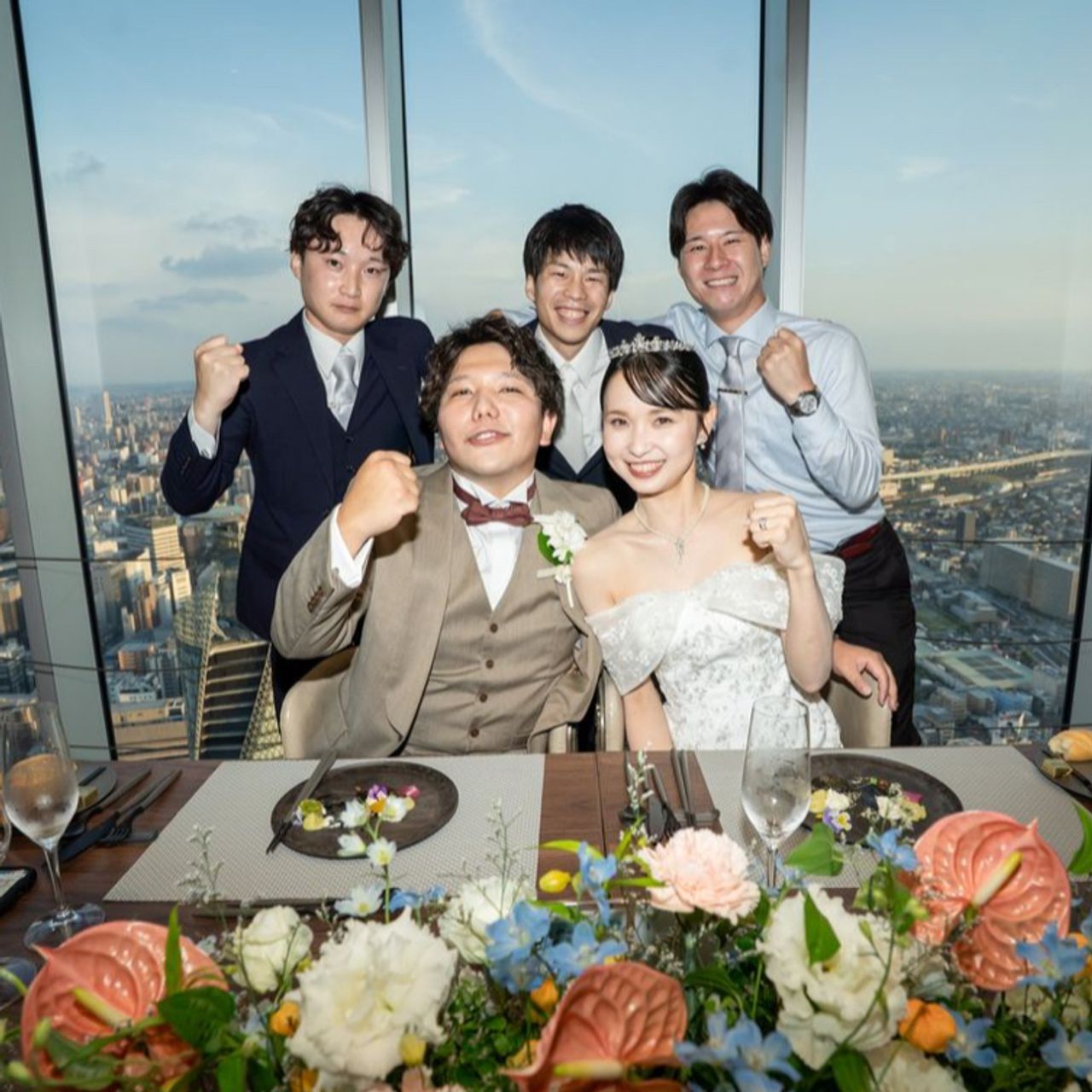 披露宴パーティのカバー写真