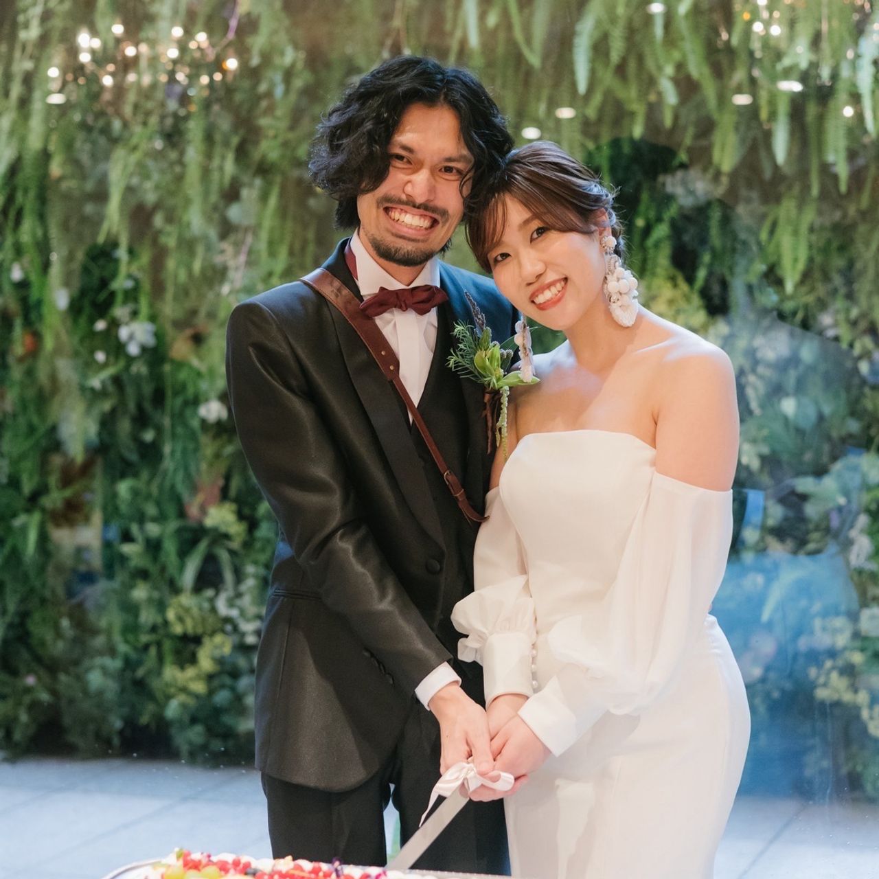 披露宴パーティのカバー写真