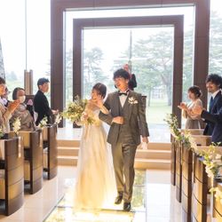 軽井沢プリンスホテル フォレスターナ軽井沢で挙げた12.29_____さんの結婚披露宴・挙式カバー写真1枚目