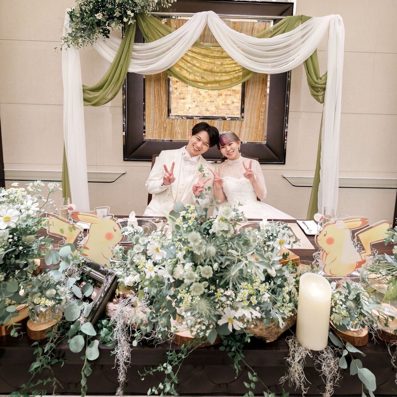 披露宴パーティのカバー写真