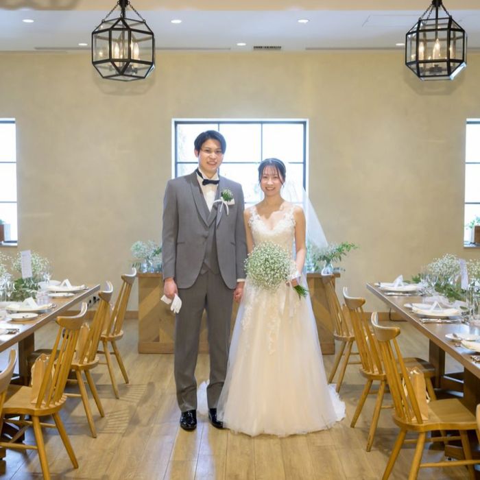 ラシック アンジュール(Le chic unjour)で挙げたrinacchi.415さんの結婚披露宴・挙式カバー写真0枚目